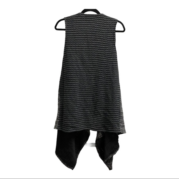 Sanctuary Oversized Wool Blend Knit Sweater Vest - Picture 7 of 10